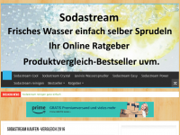 Screenshot des Blogs Sodastream Kaufen