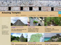 Screenshot des Blogs Amazing Temples