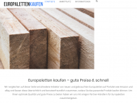 Screenshot des Blogs Palettenmöbel aus Europaletten bauen