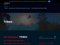 Screenshot des Blogs Dystopie Tribes