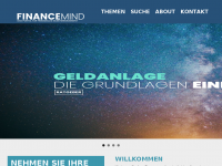 Screenshot des Blogs Financemind