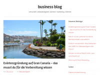 Screenshot des Blogs Marktschreyer Business Blog