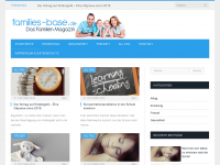 Screenshot des Blogs FAMILIES BASE – vernetzte Eltern