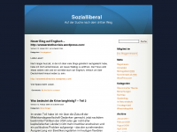 Screenshot des Blogs Sozialliberal