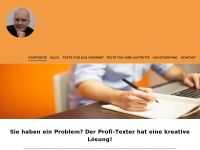 Screenshot des Blogs Ihr Profi-Texter