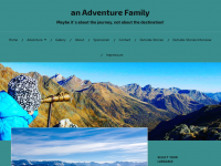 Screenshot des Blogs anAdventureFamily