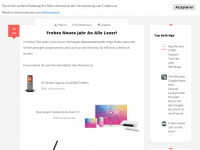 Screenshot des Blogs MEtechs