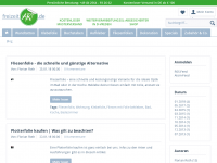 Screenshot des Blogs Neues aus der Welt von freizeitART