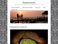 Screenshot des Blogs kinderreisen