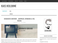 Screenshot des Blogs Kais Kolumne