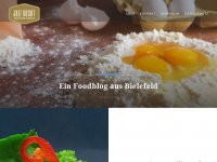Screenshot des Blogs Julz kocht – Ein Bielefelder Foodblog
