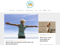 Screenshot des Blogs BeMe bloggt