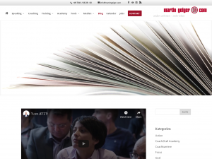 Screenshot des Blogs Der Effizientertainer