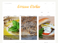 Screenshot des Blogs Genau Greta