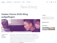 Screenshot des Blogs Die Japan Zeitung