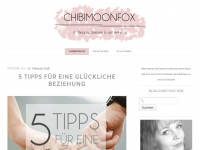 Screenshot des Blogs CHIBIMOONFOX