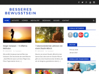 Screenshot des Blogs Besseres Bewusstsein