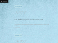 Screenshot des Blogs Herzensgrenze