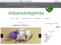 Screenshot des Blogs Steiermarkgarten