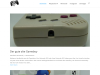 Screenshot des Blogs Meine-Spielekonsolen