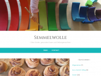 Screenshot des Blogs Semmelwolle