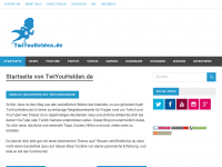 Screenshot des Blogs TwiYouHelden