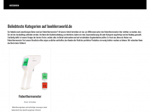 Screenshot des Blogs Boehlersworld.de