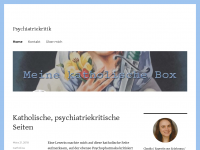 Screenshot des Blogs Meine katholische Box