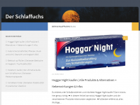 Screenshot des Blogs Der Schlaffuchs