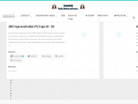 Screenshot des Blogs NatisWelt