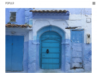 Screenshot des Blogs POPULR