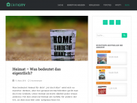 Screenshot des Blogs CRITICITY – Bewerte deine Stadt