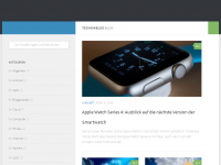 Screenshot des Blogs Technikblog – technik.me