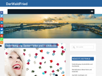 Screenshot des Blogs DerWaldFried