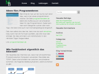 Screenshot des Blogs mbeigert.de
