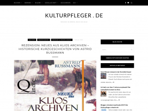 Screenshot des Blogs Kulturpfleger.de
