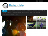 Screenshot des Blogs Husky-Echo