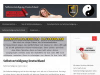 Screenshot des Blogs Selbstverteidigung lernen