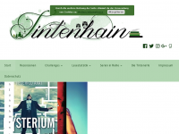 Screenshot des Blogs Tintenhain