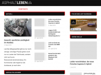 Screenshot des Blogs Asphaltleben