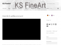 Screenshot des Blogs KS FineArt