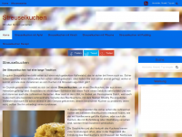 Screenshot des Blogs Streuselkuchen