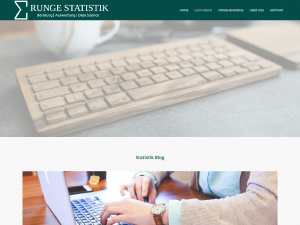 Screenshot des Blogs Runge Statistik Blog