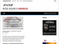 Screenshot des Blogs 110% CLUB