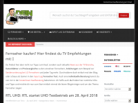 Screenshot des Blogs Dein-Fernseher.de