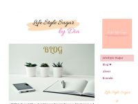 Screenshot des Blogs LifeStyle-Sugar