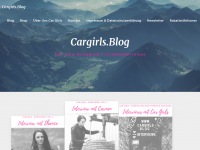 Screenshot des Blogs Cargirls Blog
