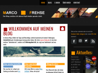Screenshot des Blogs MARCO ▪ FREHSE