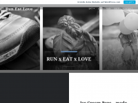 Screenshot des Blogs Run.Eat.Love