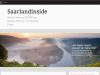 Screenshot des Blogs saarlandinside